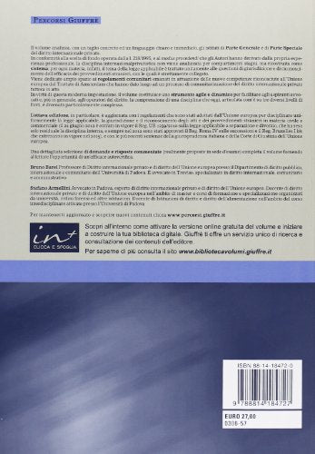 Libro - Diritto internazionale privato. Manuale breve - Barel, Bruno