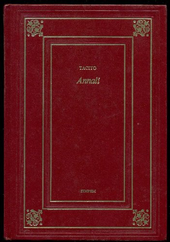 Libro - Annali - TACITO CORNELIO,