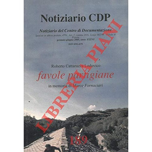 Libro - Favole partigiane in memoria di Marco Fornaciari - CATTARUZZ