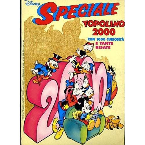 Libro - F- SPECIALE TOPOLINO 2000 -- DISNEY MONDADORI - 2000 - B - M