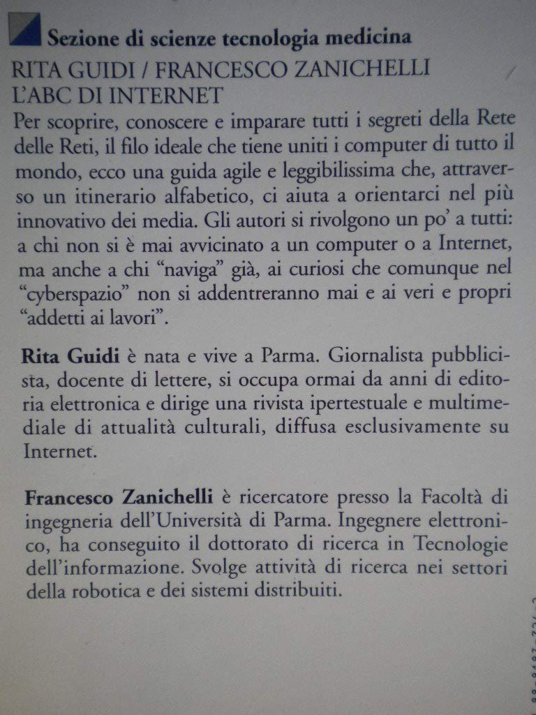 Libro - L'ABC di Internet - Guidi, Rita