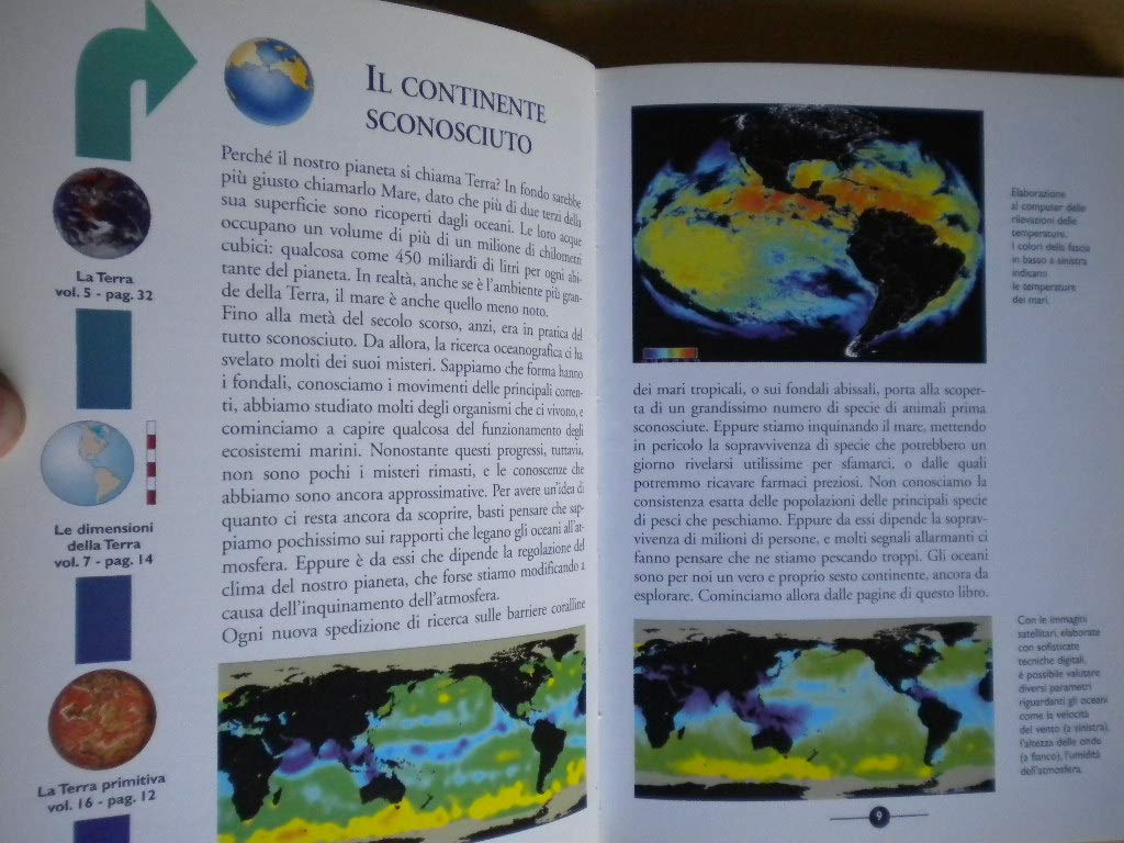 Libro - Gli oceani Ediz illustrata - Gabbi, Giuseppe