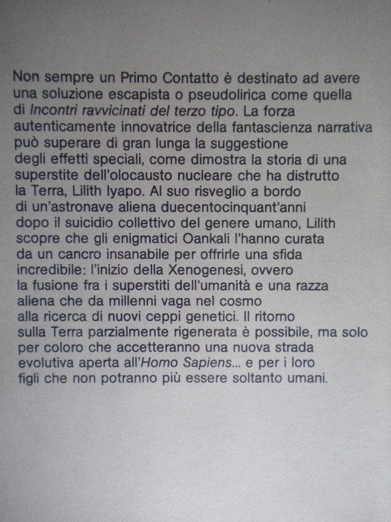 Libro - ULTIMA GENESI (Urania Speciale I Romanzi n. 1058) 1987