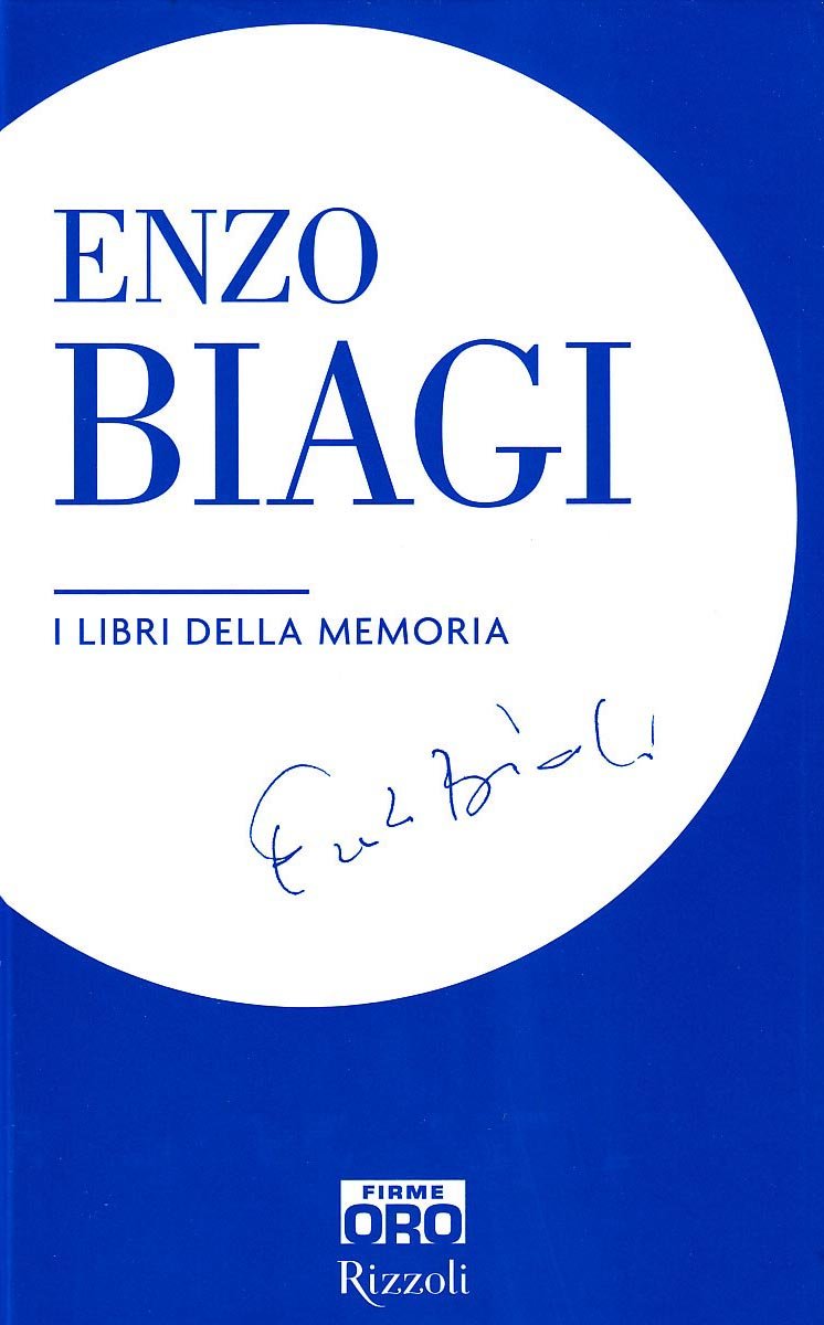 Libro - I libri della memoria - Biagi, Enzo