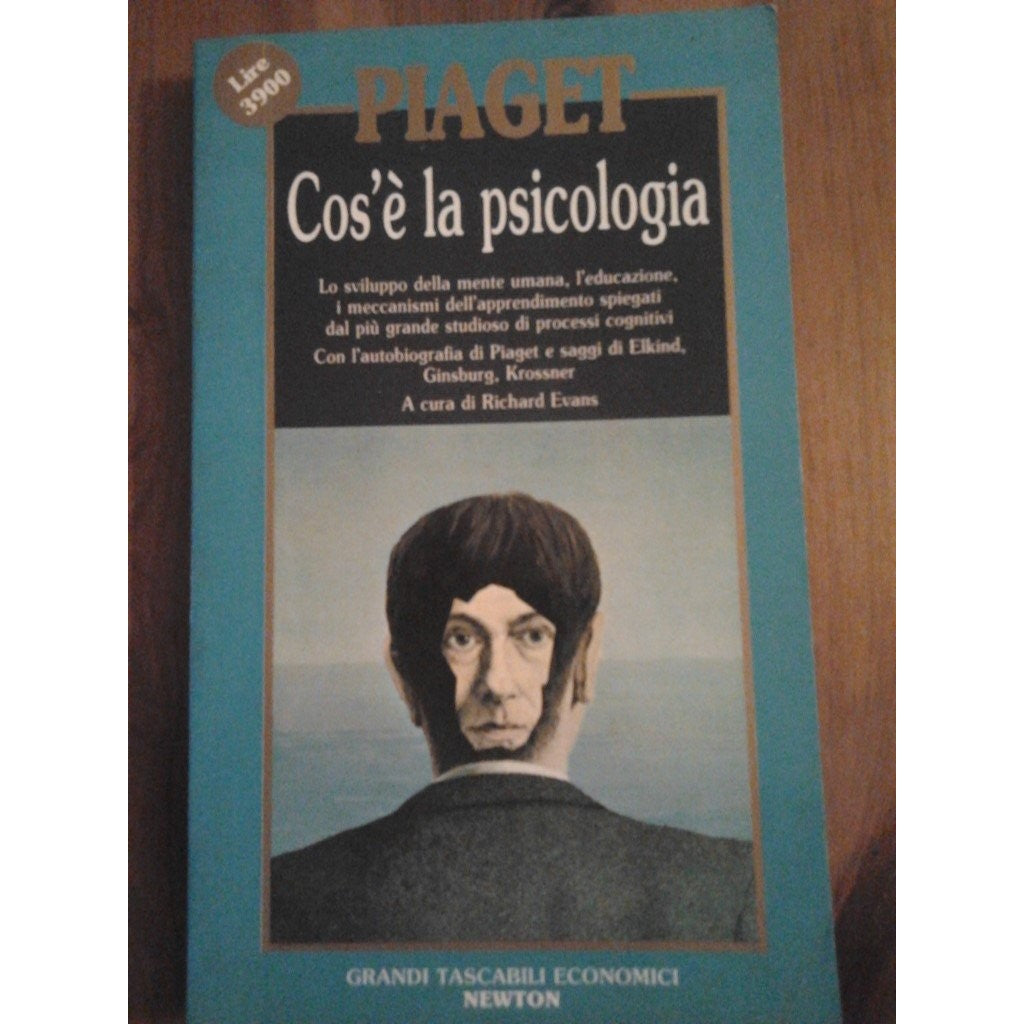 Libro - Cos'è la psicologia - Jean, Piaget