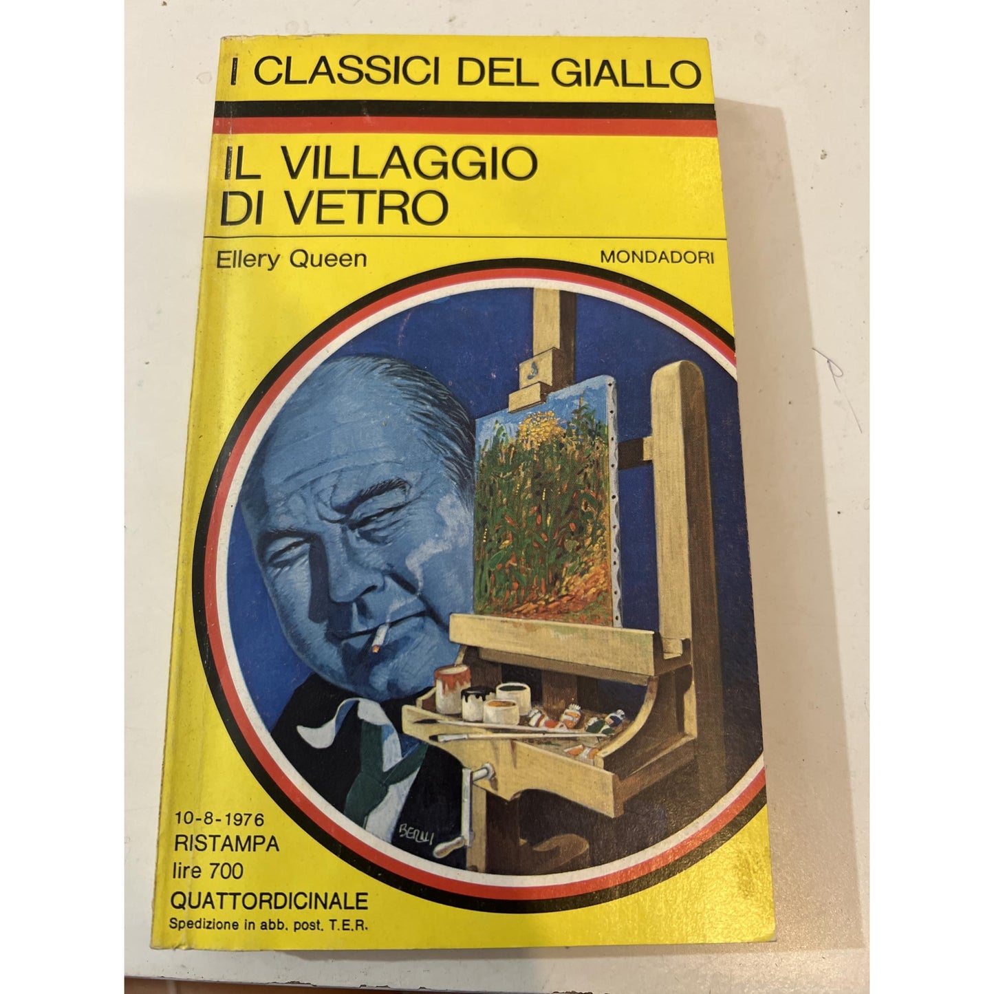 Libro - IL VILLAGGIO DI VETRO - Ellery Queen