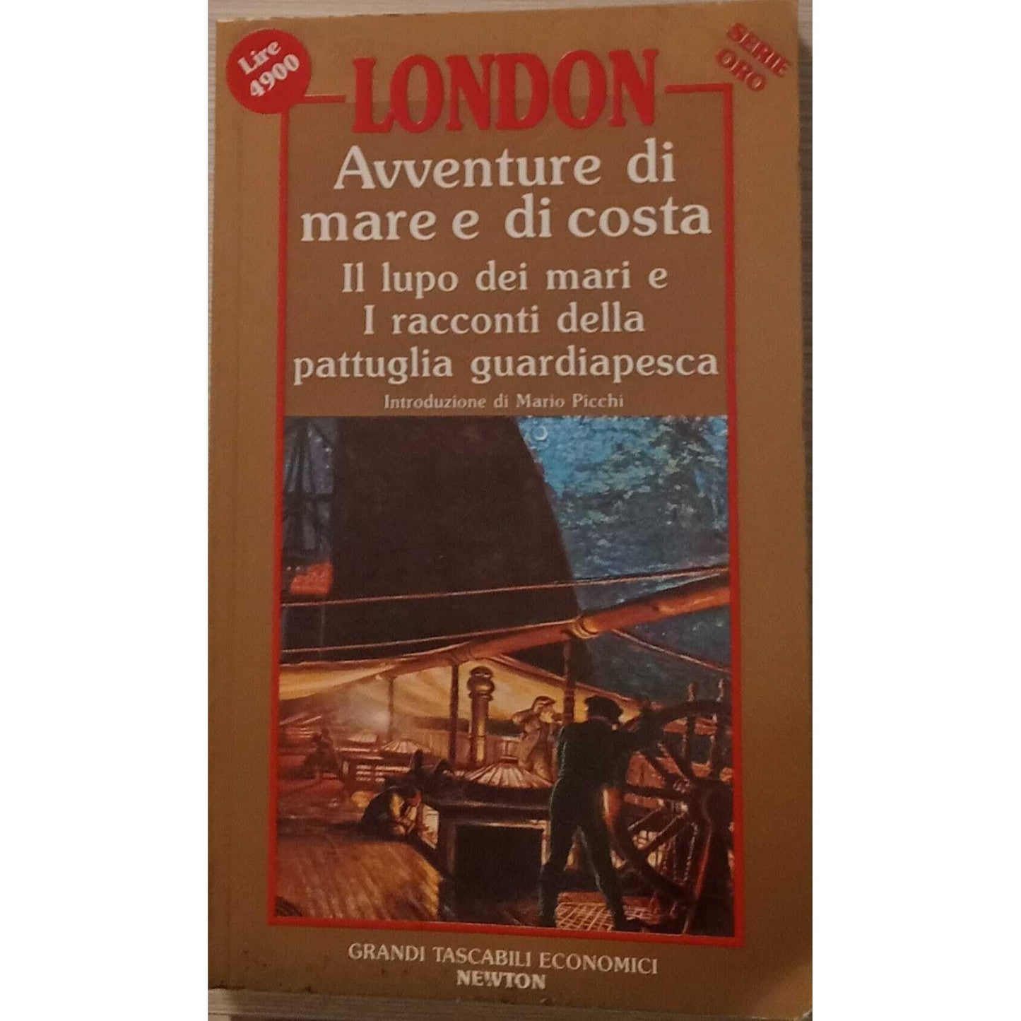 Libro - Avventure di mare e di costa Il lupo dei mari e racconti del