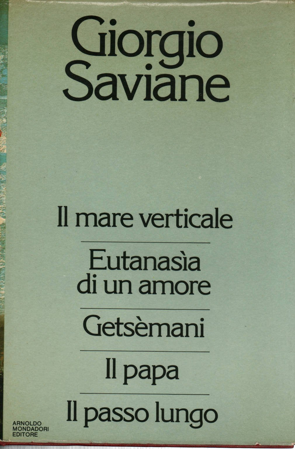 Libro - Il mare verticale - Giorgio, Saviane