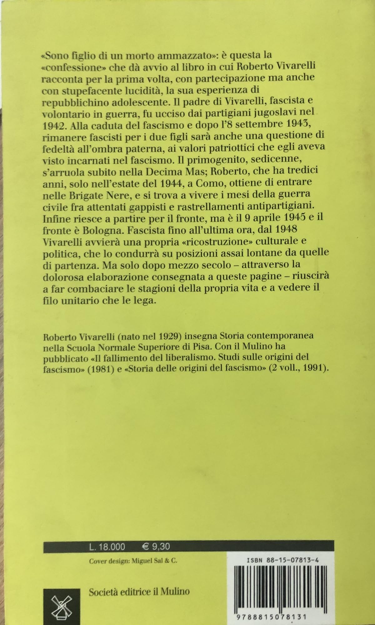 La fine di una stagione. Memoria 1943-1945