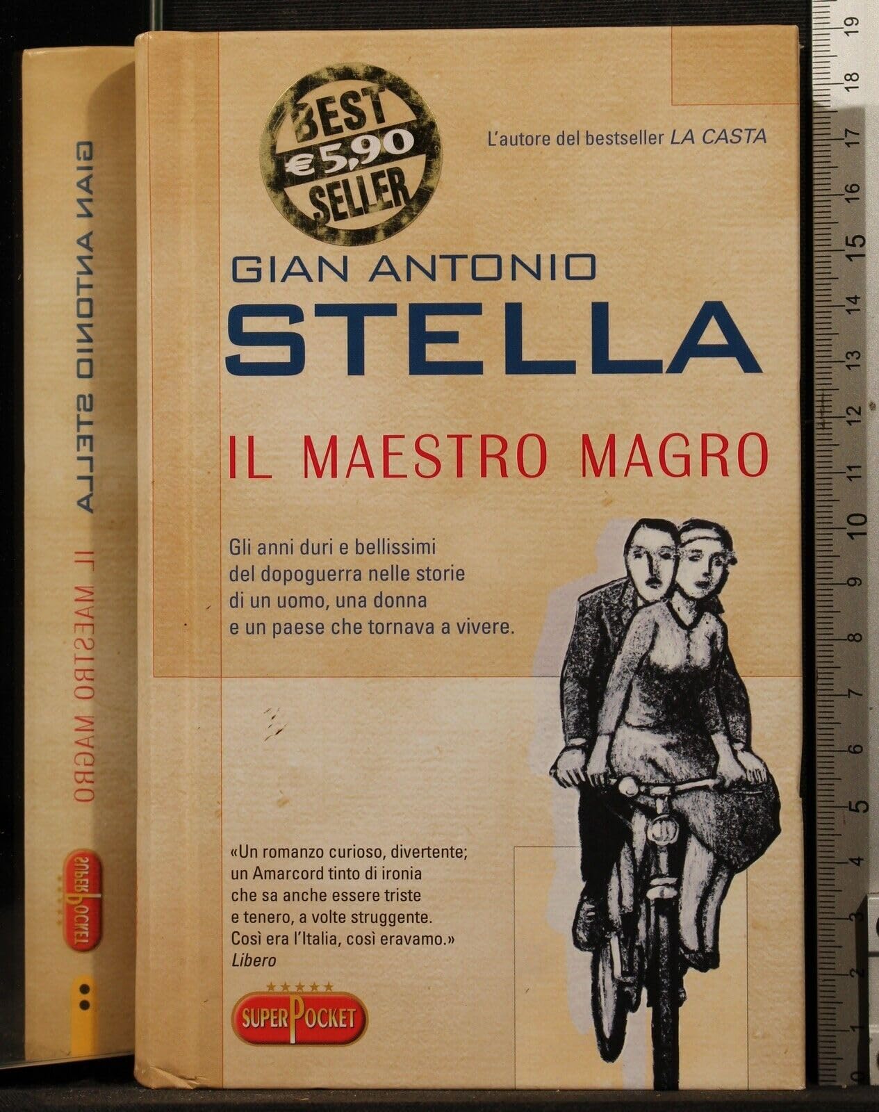 Libro - Il maestro magro - Stella, Gian Antonio