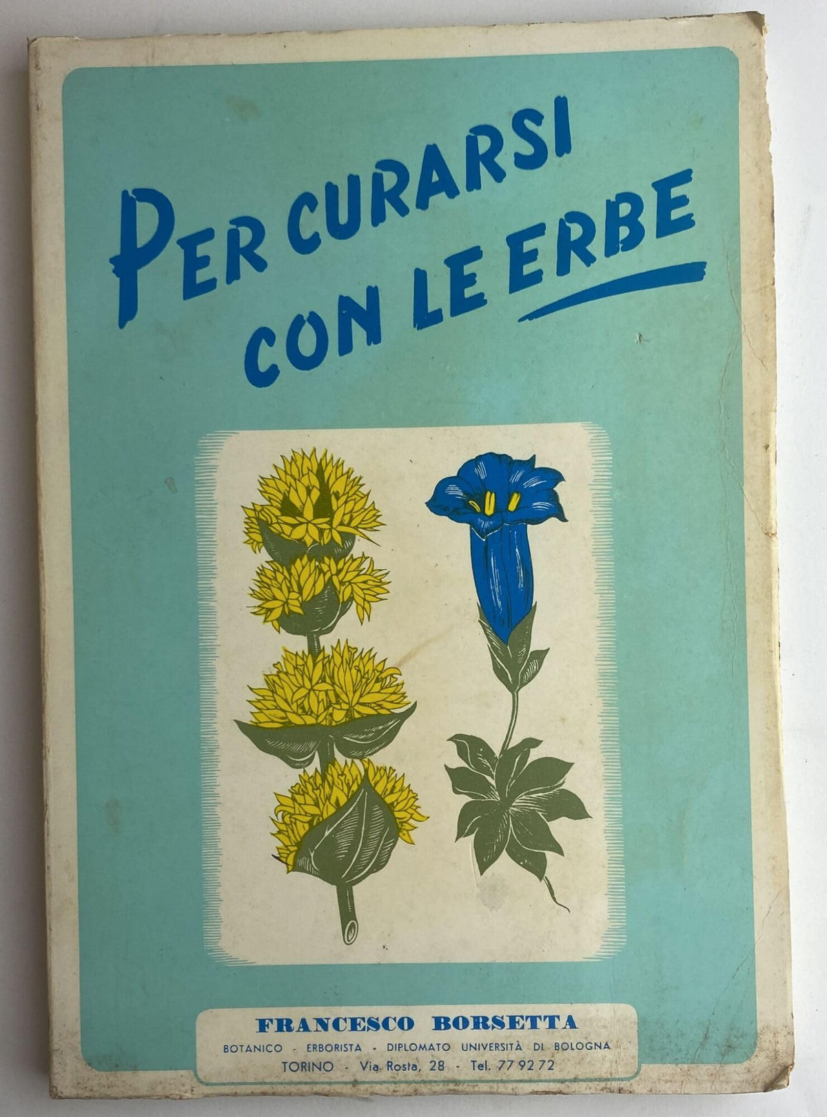 Libro - Per curarsi con le erbe - Francesco, Borsetta