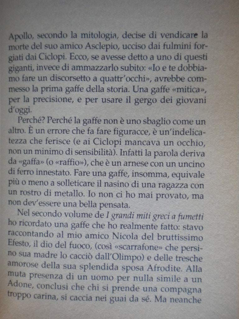 Libro - Il libro delle gaffe. Magre figure e grasse risate - ong> Prefazione Luciano De Crescenzo