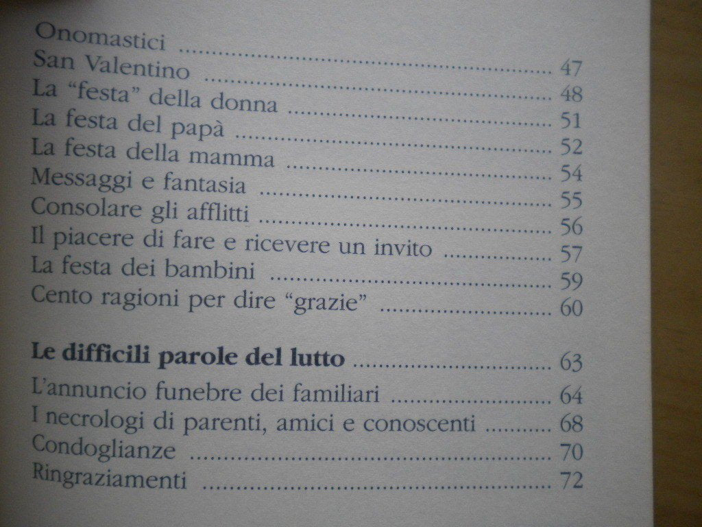 Auguri E Parole Ogni Occasione