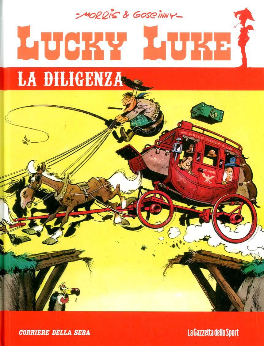 Libro - LUCKY LUKE N.1 - LUCKY LUKE N.0 - LA DILIGENZA - n.d.
