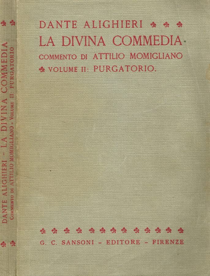 La divina commedia. Vol.II. Purgatorio.