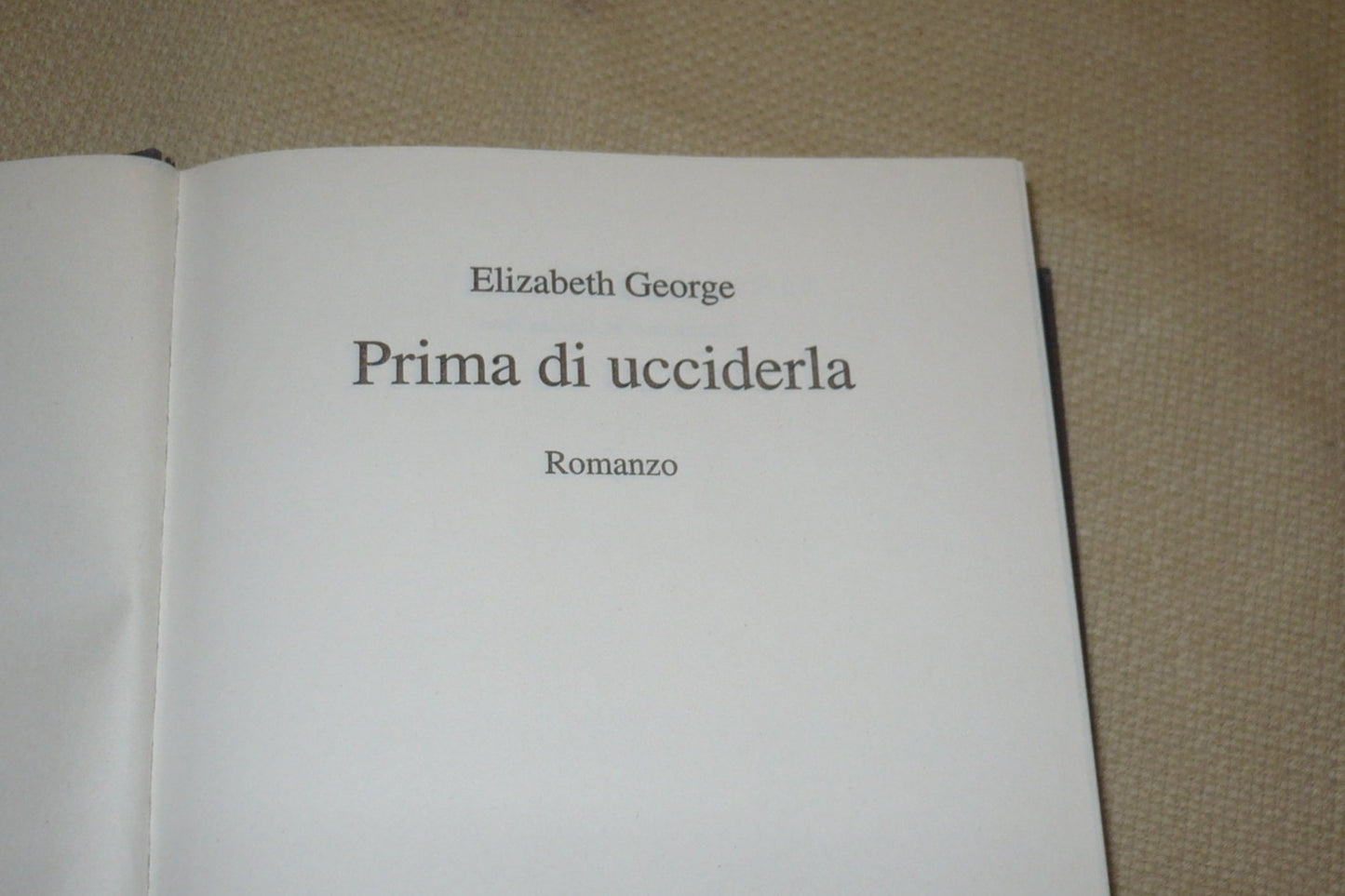 Prima di ucciderla