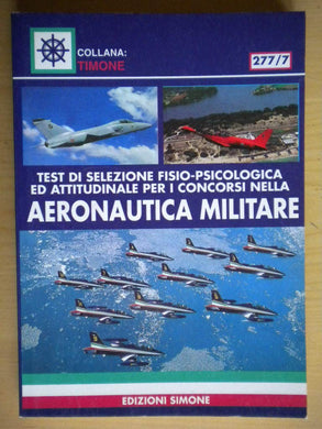 Libro - Test per il concorso nell'aeronautica militare
