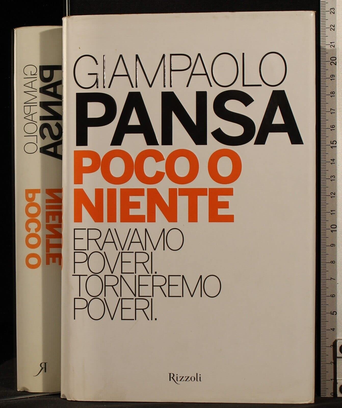 Libro - Poco o niente - Pansa Giampaolo