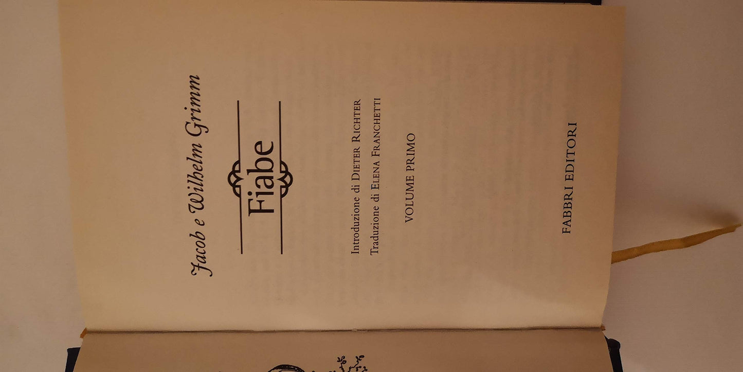 Libro - FIABE - Jacob e Wilhelm Grimm