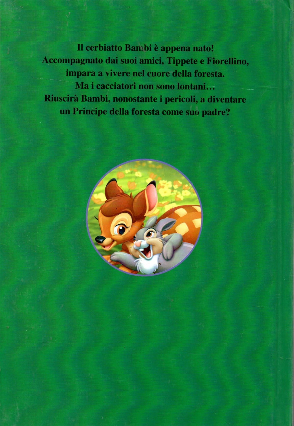 Bambi Collana Club del libro Disney OTTIMO STATO