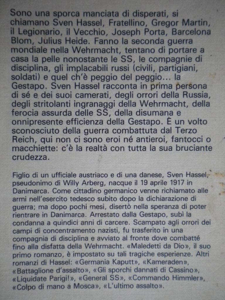 Libro - Gestapo Rizzoli BUR 1 ed. - Sven Hassel