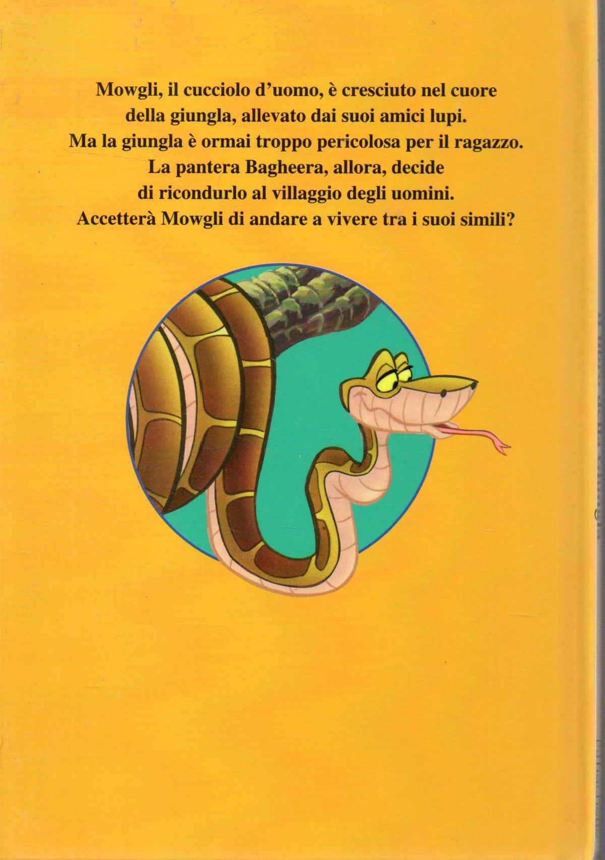 Il Libro della Giungla Collana Club del libro OTTIMO STATO