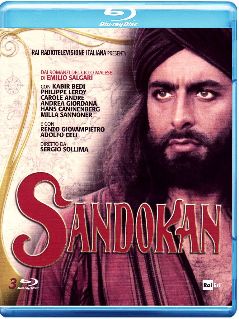 DVD - Sandokan - Kabir Bedi
