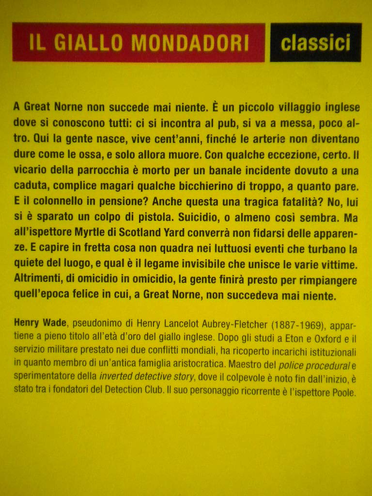 Terrore al villaggio Mondadori i classici 1359