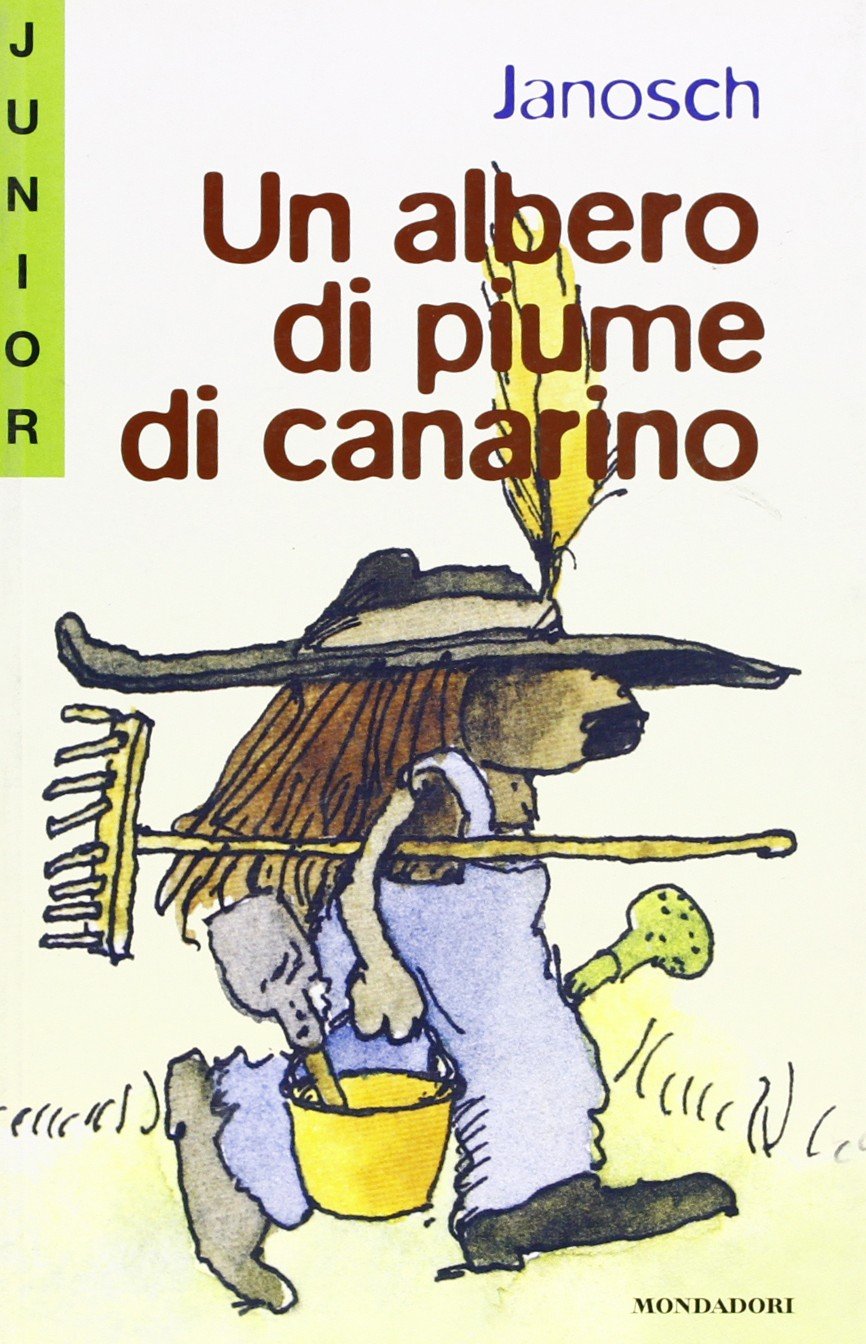 Un albero di piume di canarino