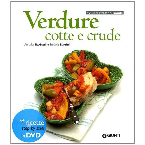 Libro - Verdure cotte e crude Ediz illustrata Con DVD - Barzini, St