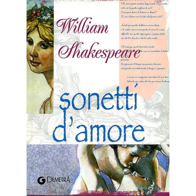 Libro - Sonetti d'amore - Shakespeare, William