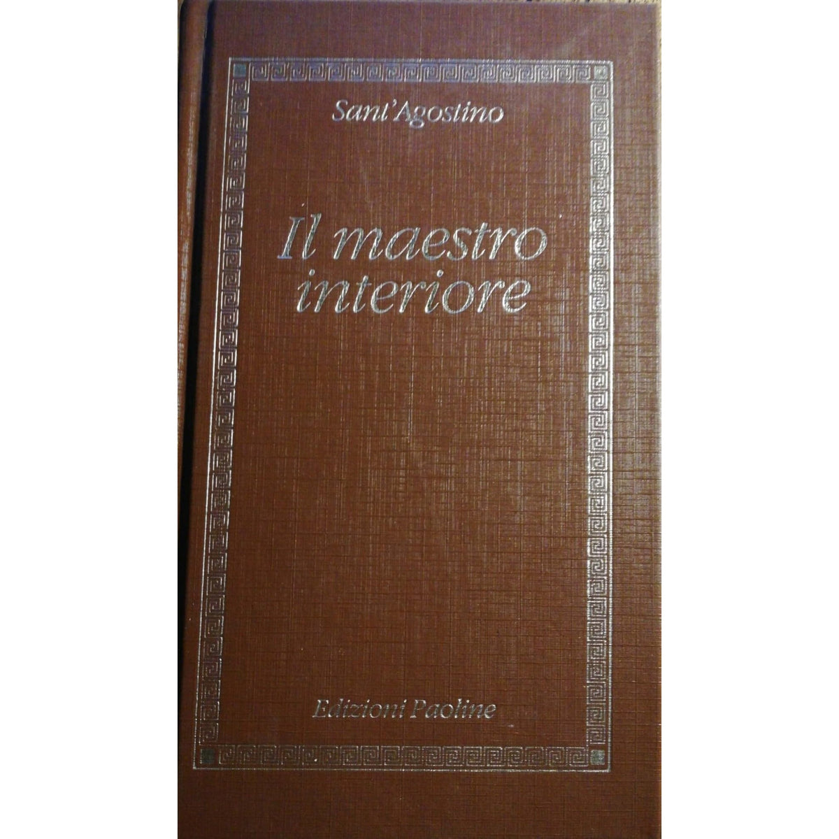 Libro - Il maestro interiore - Sant'Agostino