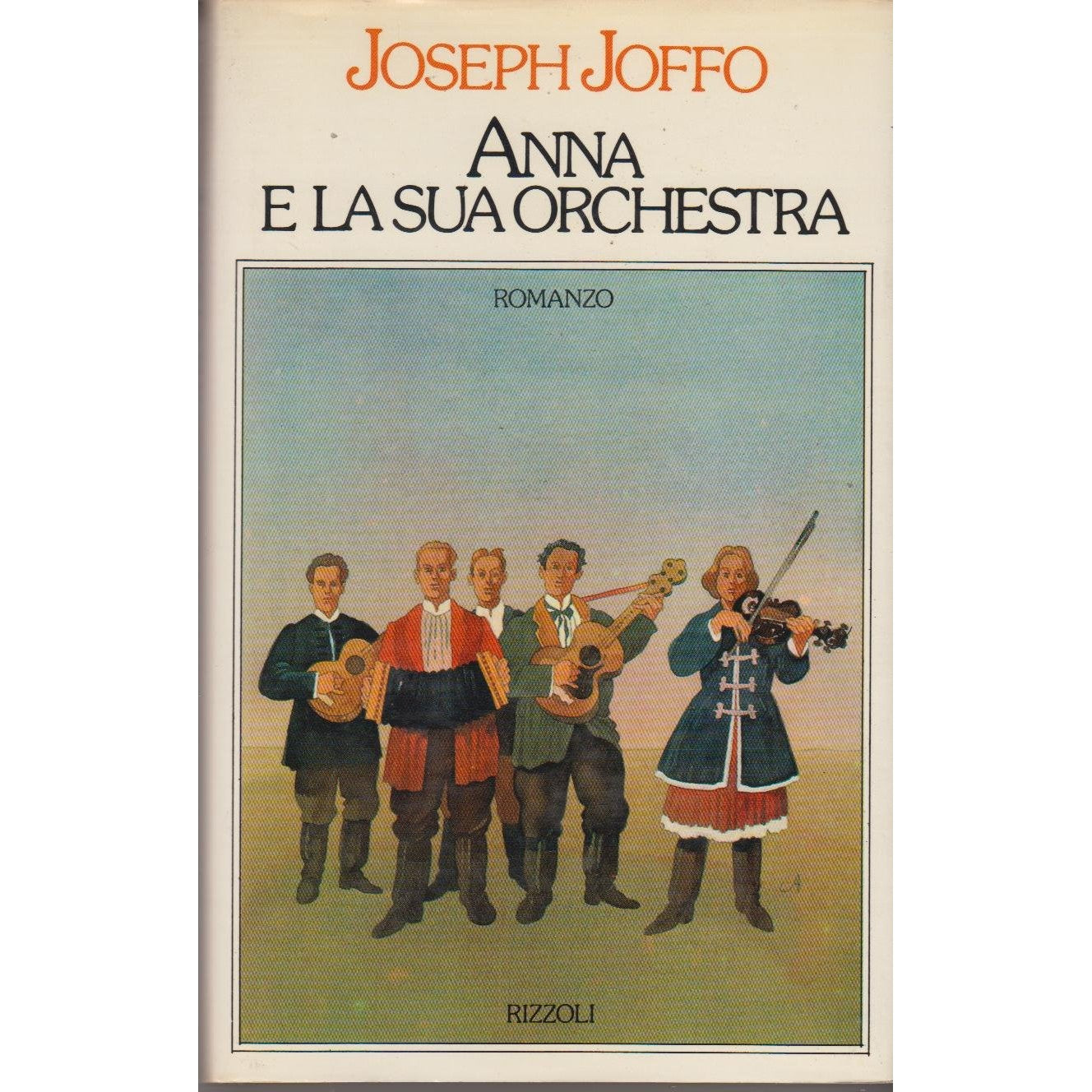 Libro - anna e la sua orchestra - joffo