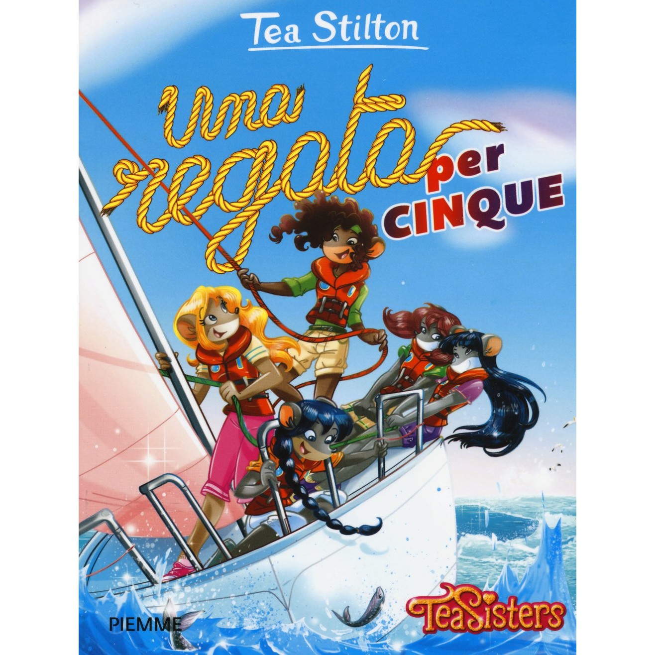 Libro - Una regata per cinque Ediz illustrata - Stilton, Tea