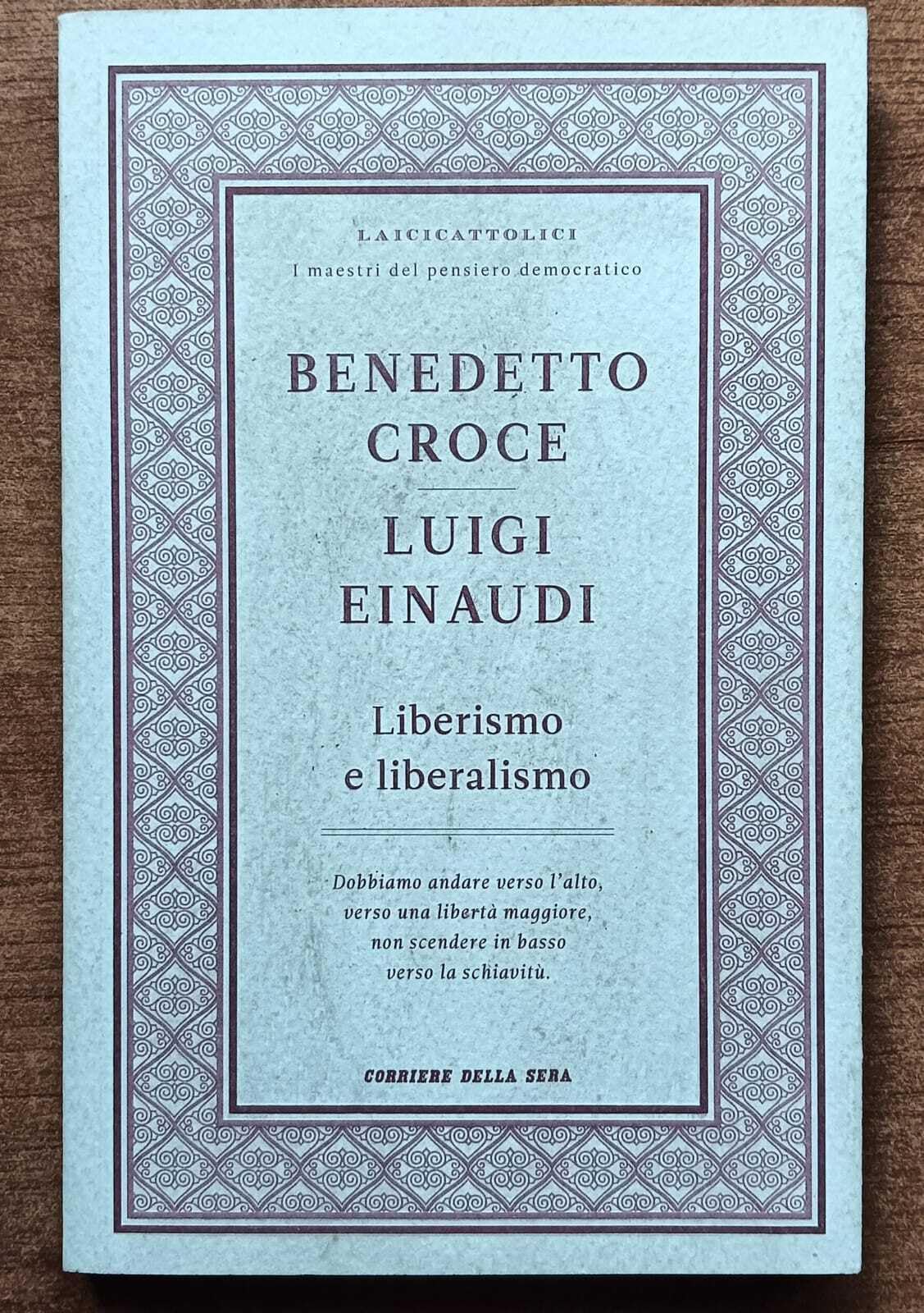 Liberismo e liberalismo