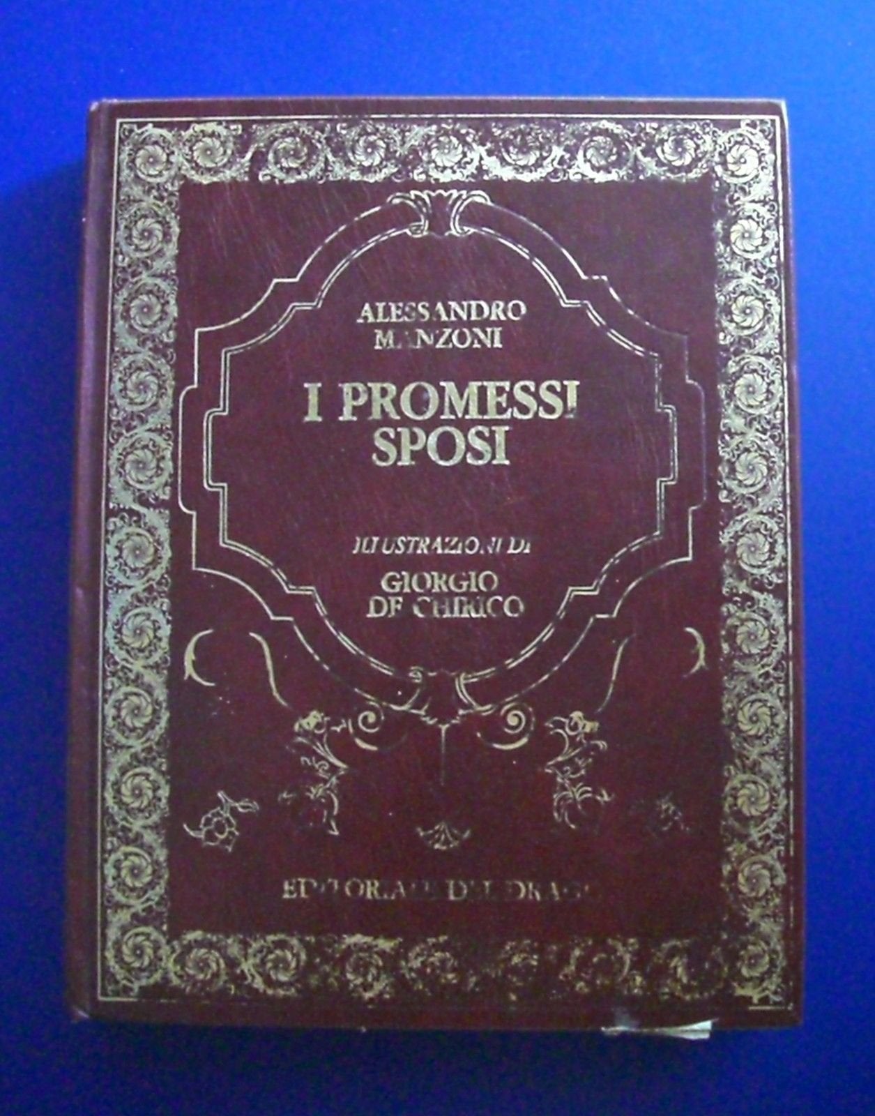 Libro - PROMESSI SPOSI - MANZONI DE CHIRICO