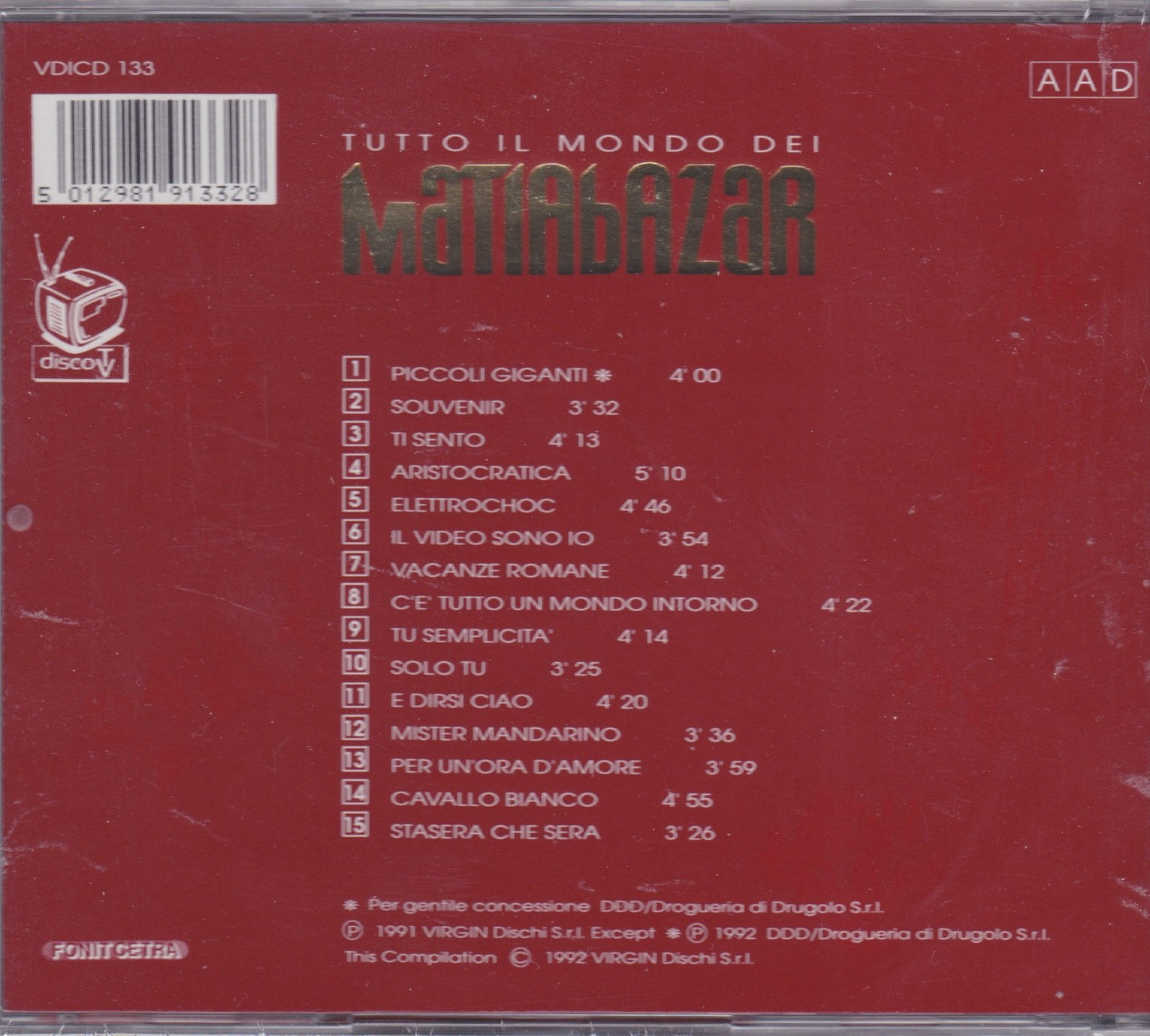 Tutto Il Mondo Dei Matia Bazar