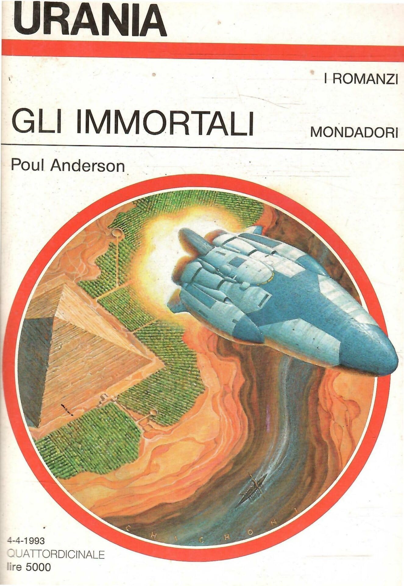 Libro - GLI IMMORTALI - POUL ANDERSON