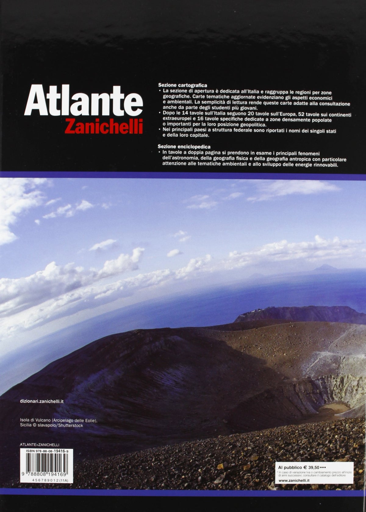 Libro - Atlante Zanichelli 2014