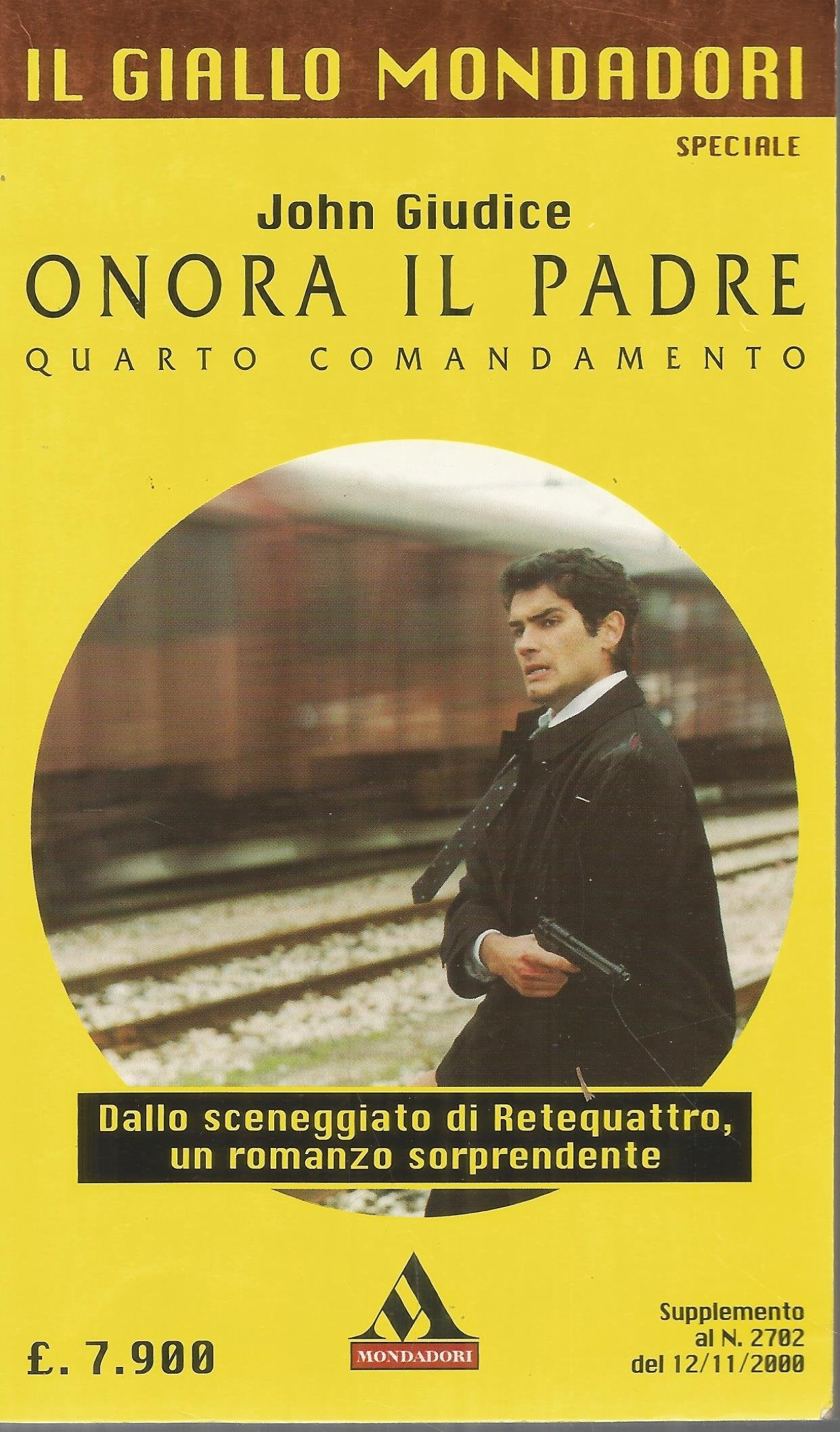 Libro - Onora il padre quarto comandamento