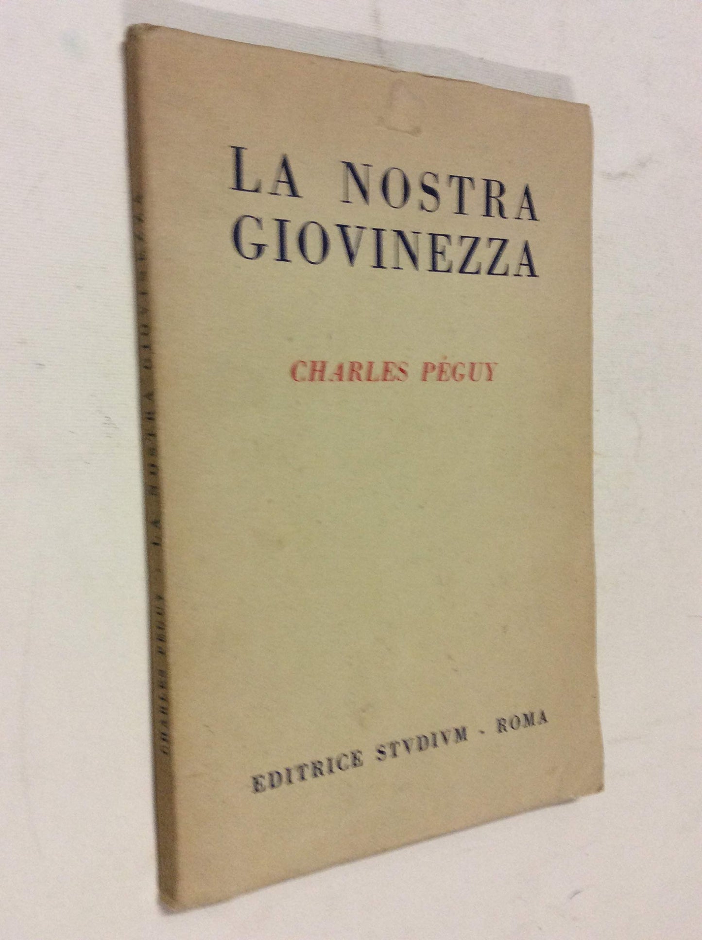 La nostra giovinezza Charles Peguy 1947