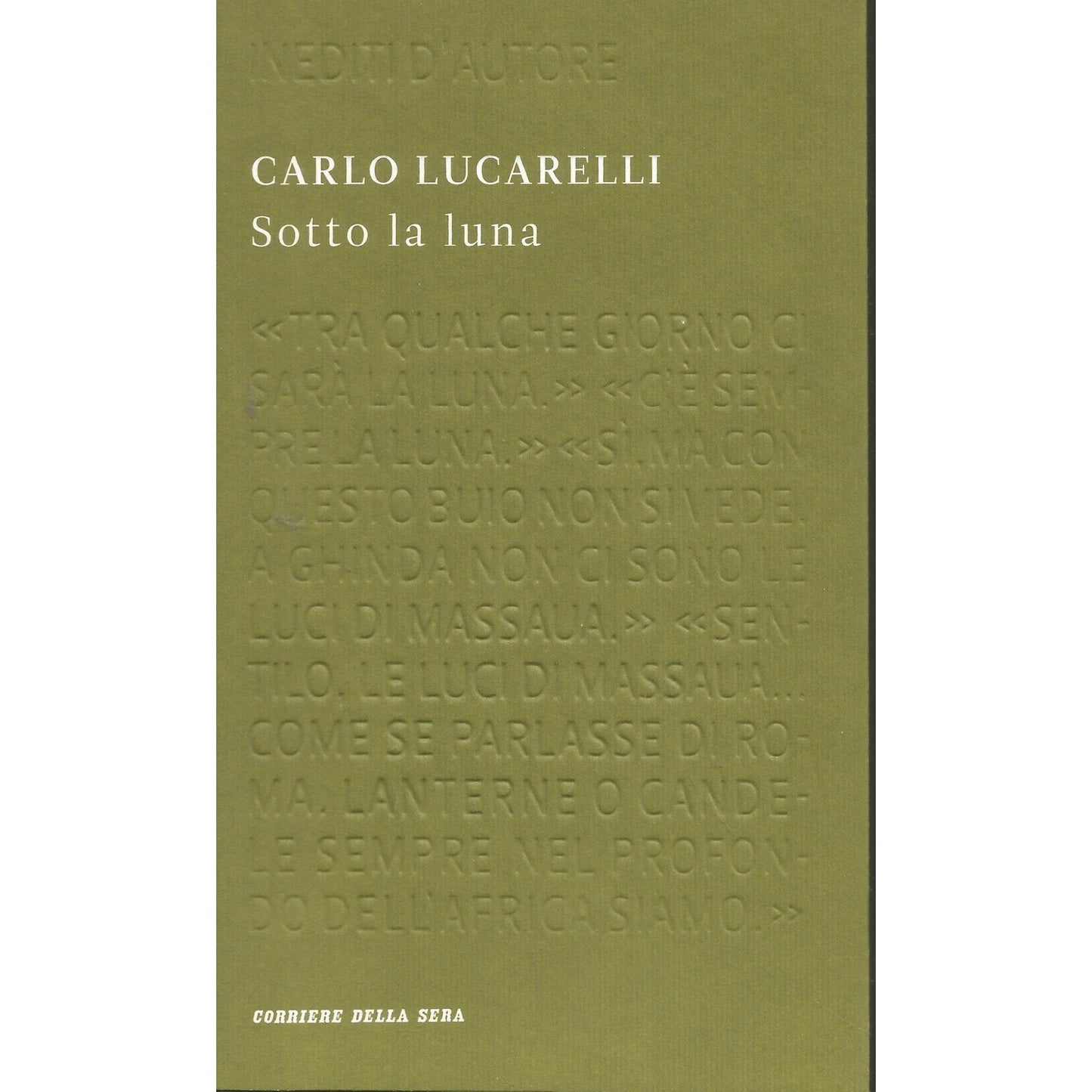 Libro - Sotto la luna Crs Corti di carta 5 CORTI # - AA VV