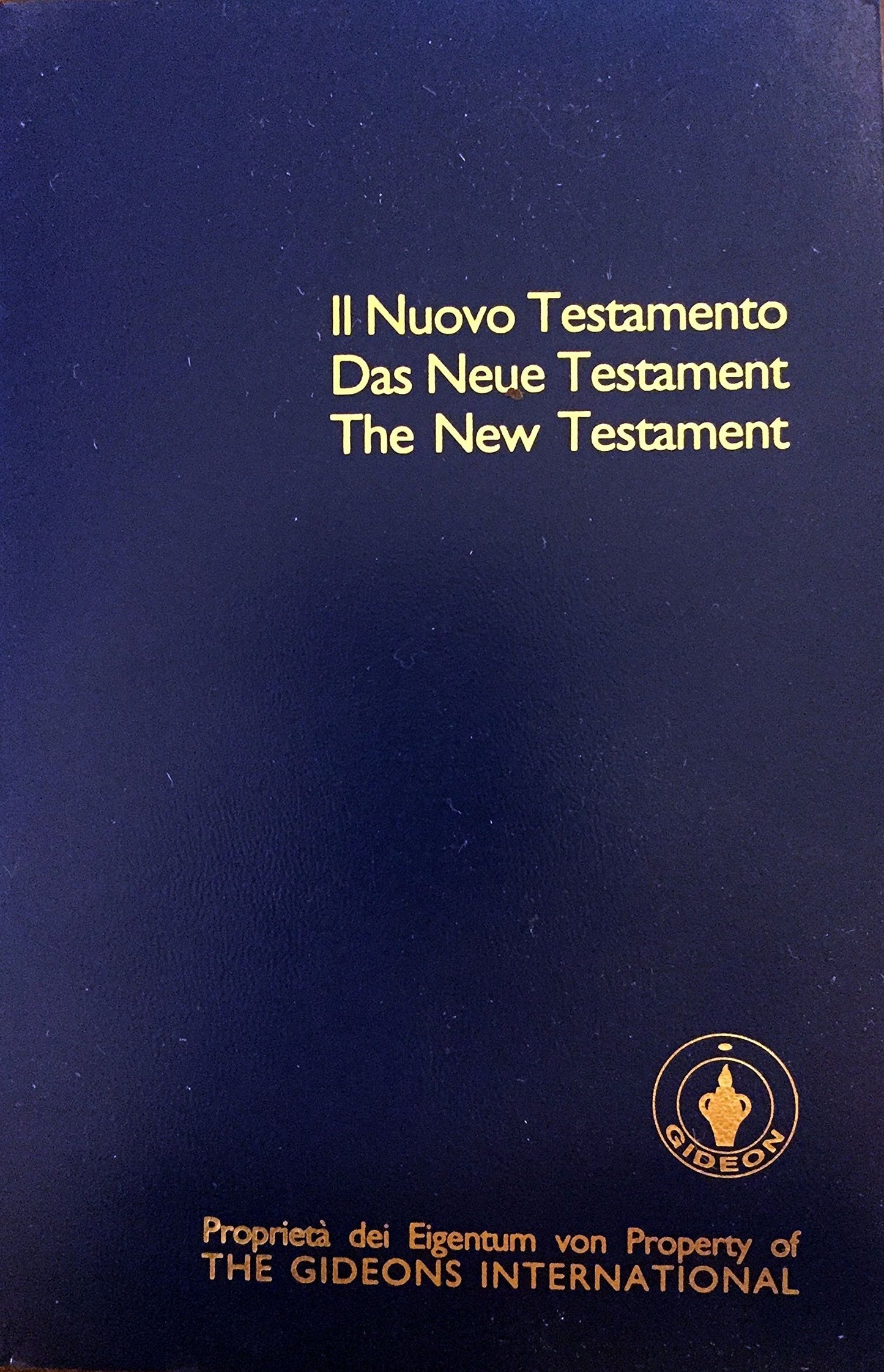 Libro - IL NUOVO TESTAMENTO. DAS NEUE TESTAMENT. THE NEW TES - The Gideons International.