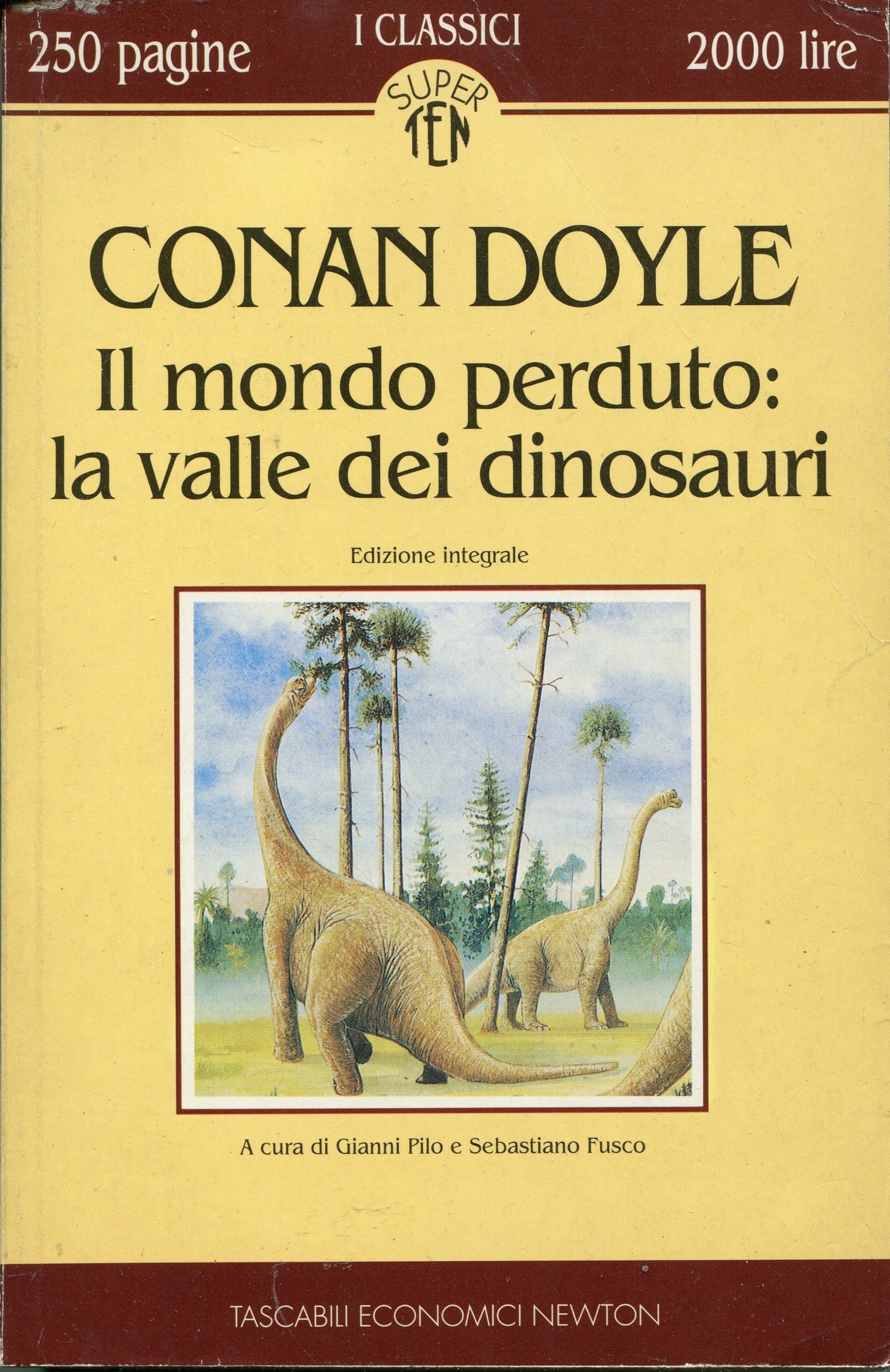Libro - MONDO PERDUTO, LA VALLE DEI DINOSAURI - AA VV