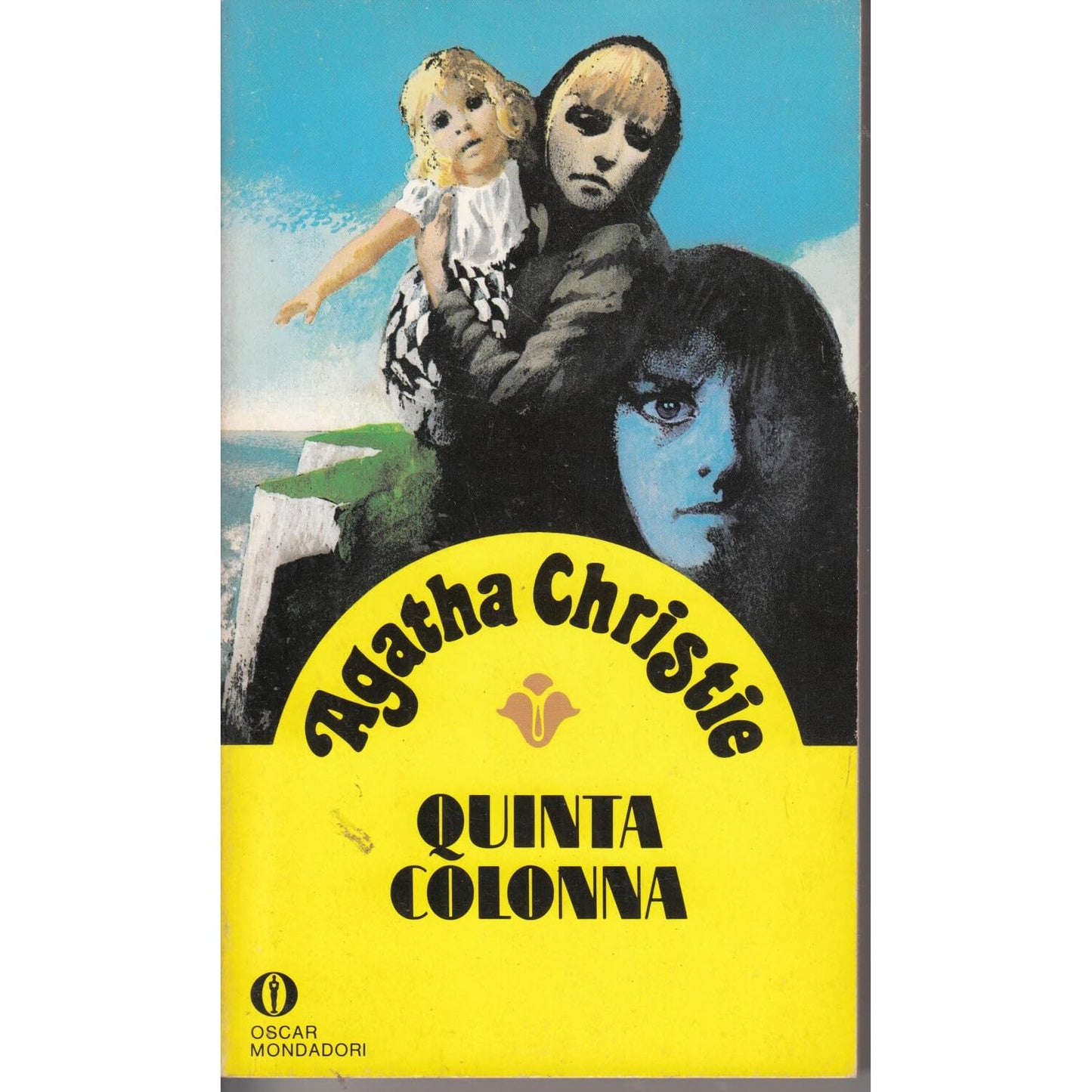 Libro - Quinta Colonna di Agatha Christie ed Mondadori - Christie, A