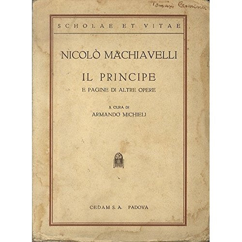 Book - The prince and pages of other works: edited by Armando Michieli.