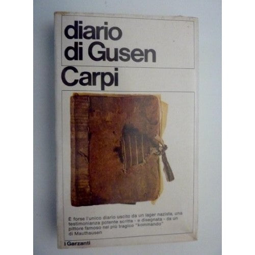 Libro - IL DIARIO DI GUSEN CARPI