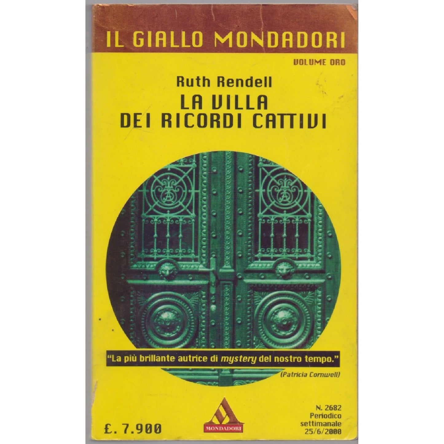 Libro - LA VILLA DEI RICORDI CATTIVI - Rendell, Ruth
