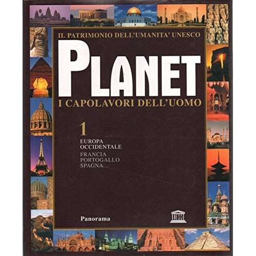 Libro - Planet I capolavori dell' uomo Vol 1 Europa occi - Vv.Aa.