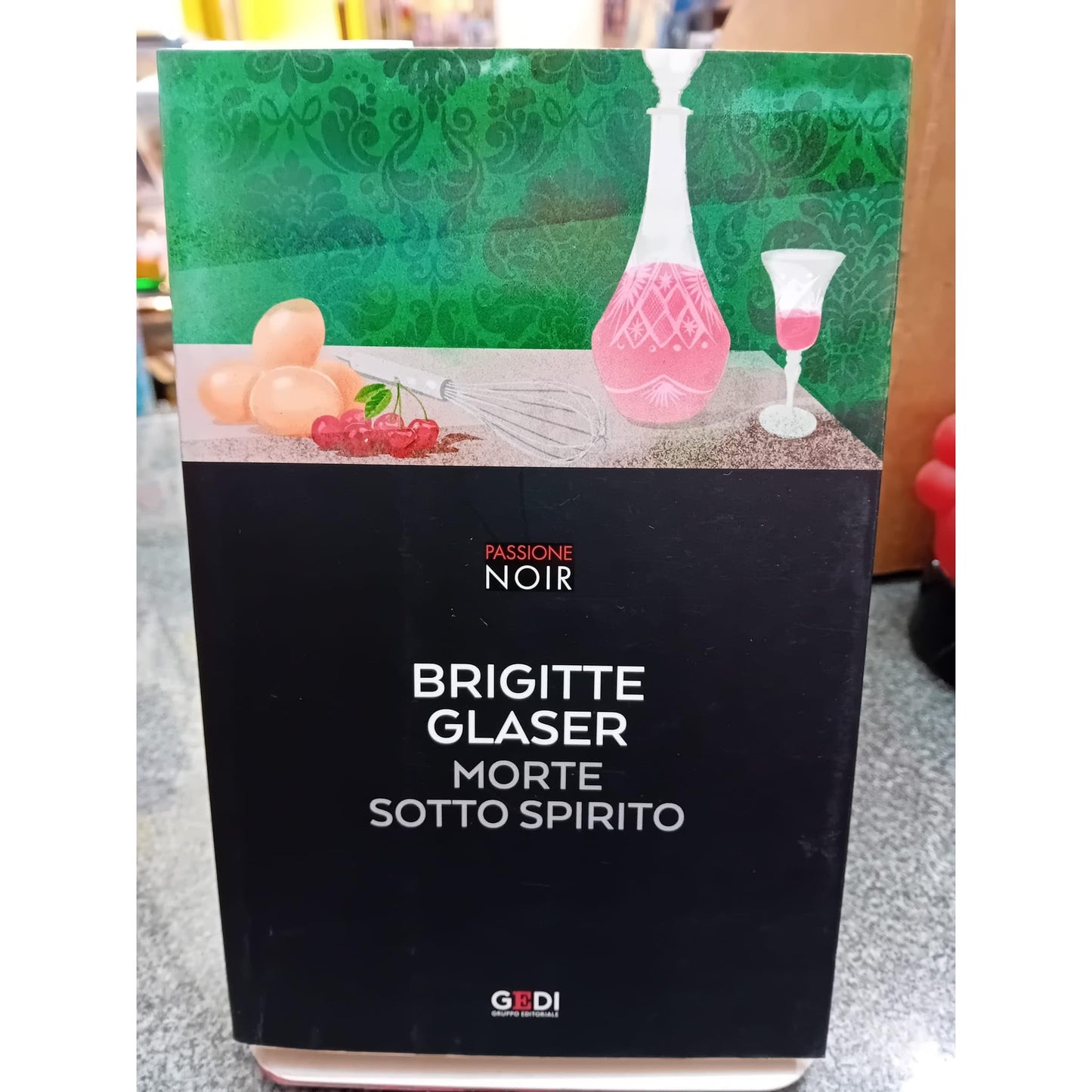 Libro - Morte Sotto Spirito by Brigitte Glaser, Passione Noir Series